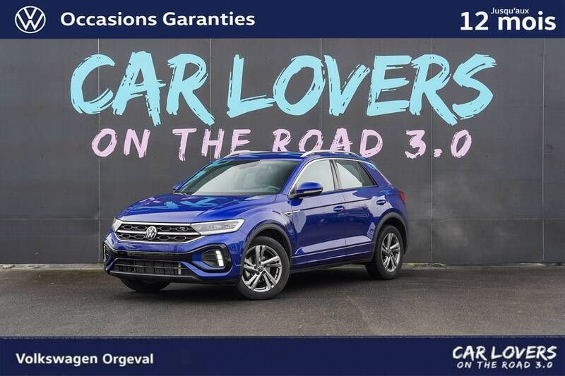 Bleu Utilisé 2024 VW T-Roc R-line SUV | 29 990 € (Bon prix) - Image 1/3