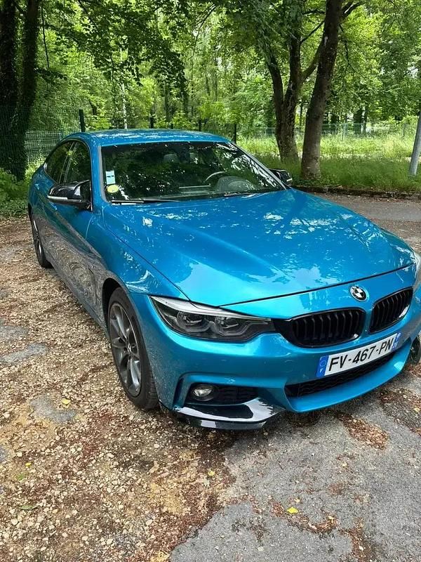 Bleu Utilisé 2018 BMW 418 Gran Coupé M Sport Coupé | 22 000 € - Image 1/4