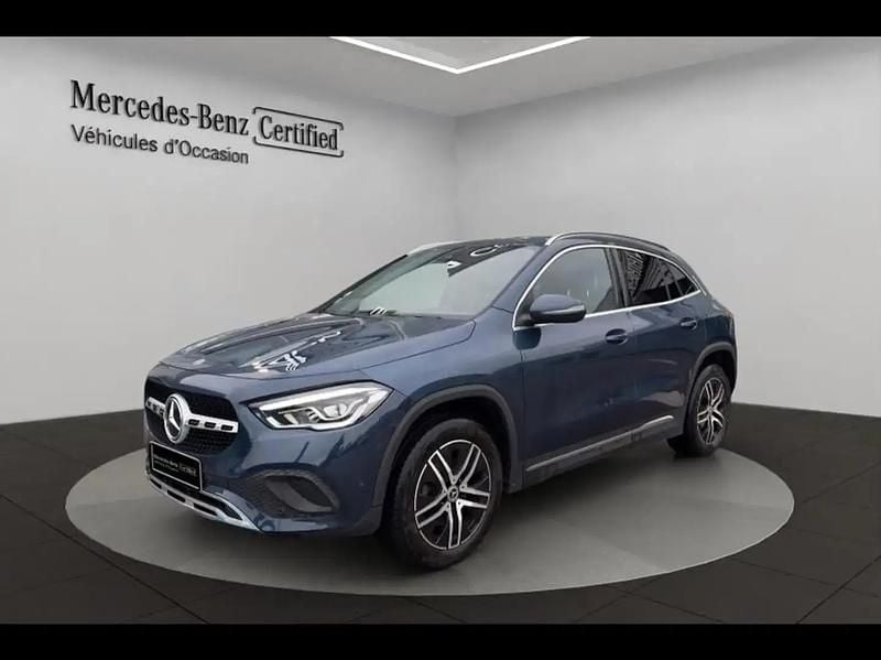 Bleu Occasion 2022 Mercedes GLA200 Progressive SUV | 34 790 € (Bon prix) - Image 1/4