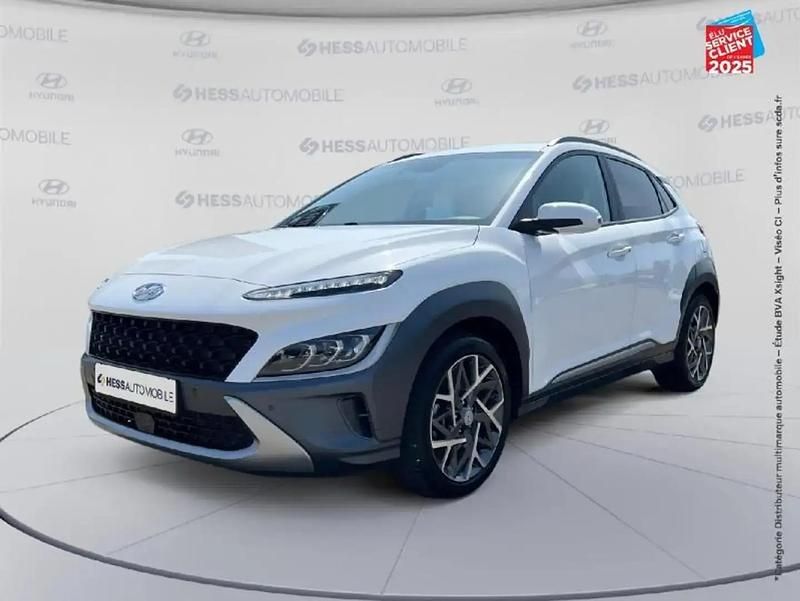 Blanc Utilisé 2021 Hyundai Kona SUV | 21 999 € (Prix juste) - Image 1/4