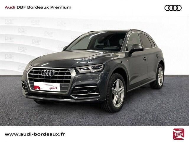 Gris daytona nacré Occasion 2020 Audi Q5 S-Line SUV | 34 990 € (Super prix) - Image 1/4