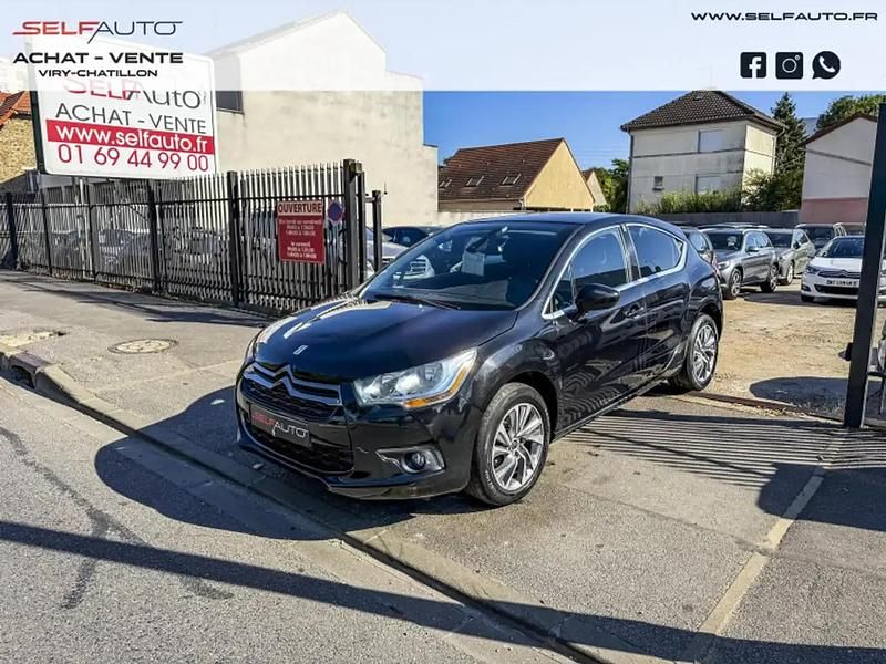 Noir Utilisé 2014 Citroën DS4 Citadine | 7 300 € - Image 1/4