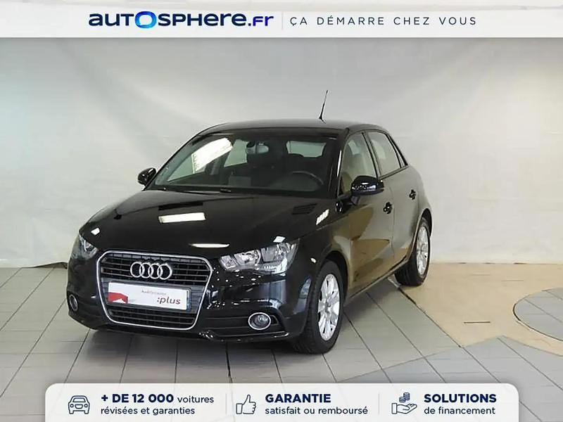 Noir Utilisé 2014 Audi A1 Sportback Ambiente Citadine | 13 897 € (Prix juste) - Image 1/4