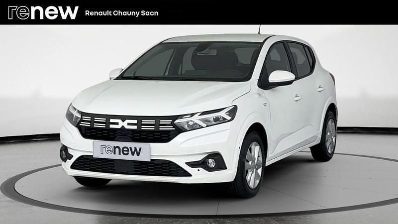 Blanc Utilisé 2023 Dacia Sandero Expression Citadine | 14 999 € - Image 1/4