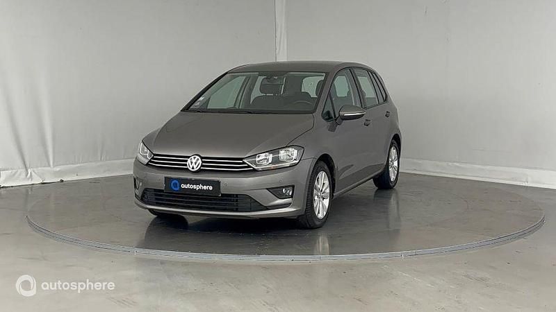 Gris Utilisé 2015 VW Golf Sportsvan Monospace | 12 999 € (Prix juste) - Image 1/4