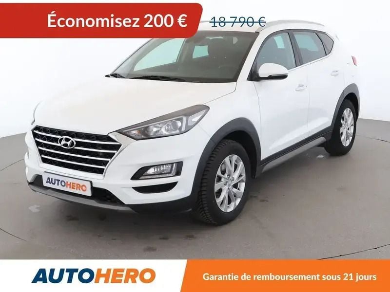 Blanc Utilisé 2019 Hyundai Tucson SUV | 18 590 € (Super prix) - Image 1/2