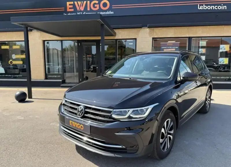 Noir Utilisé 2021 VW Tiguan Active SUV | 24 990 € (Super prix) - Image 1/4