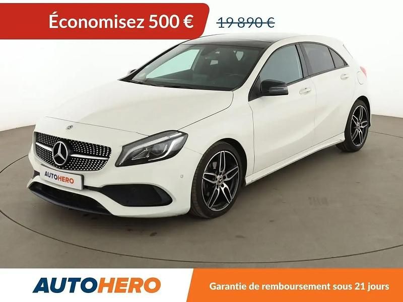 Blanc Occasion 2017 Mercedes A200 Berline | 19 390 € (Prix assez cher) - Image 1/2