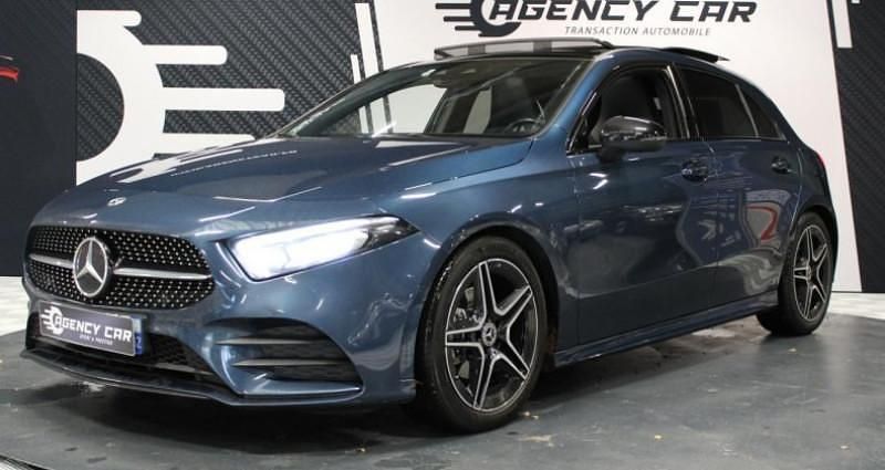 Bleu Occasion 2020 Mercedes A200 AMG line Berline | 26 480 € (Prix juste) - Image 1/4