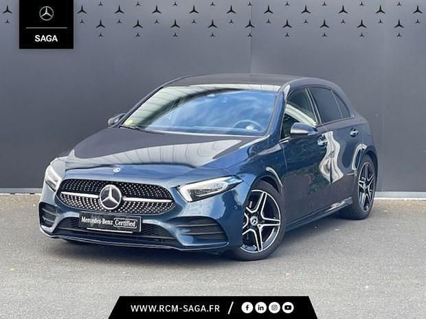 Bleu Utilisé 2023 Mercedes A200 AMG line | 31 900 € (Bon prix) - Image 1/4