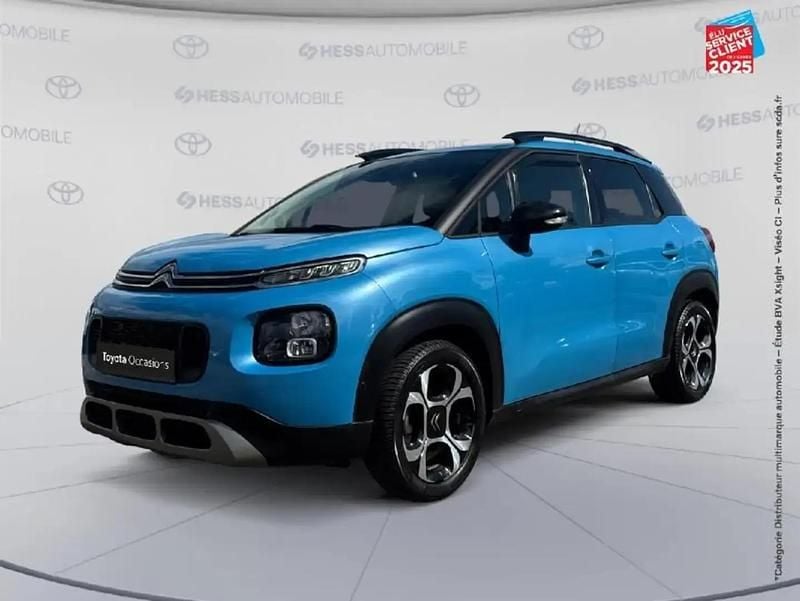 Bleu Utilisé 2020 Citroën C3 Aircross PureTech SUV | 8 999 € (Bon prix) - Image 1/4
