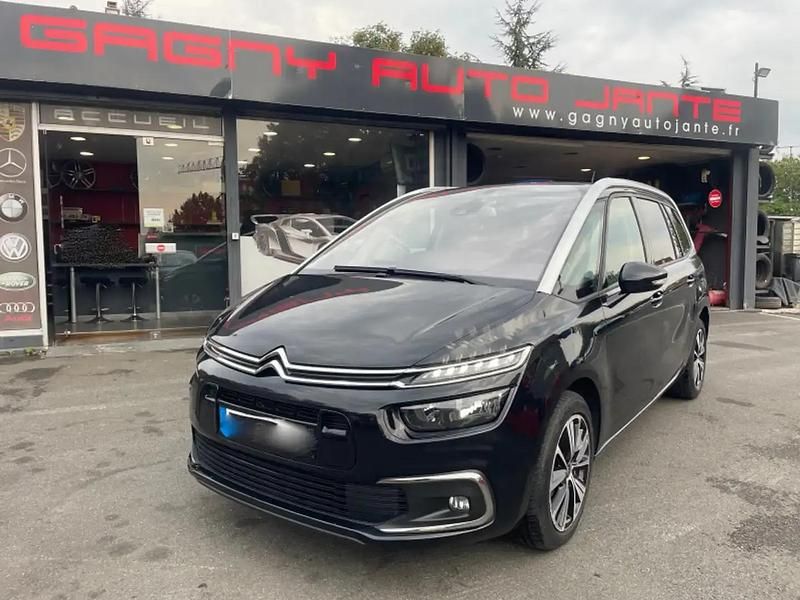 Noir Utilisé 2018 Citroën C4 SpaceTourer Feel Monospace | 8 990 € (Bon prix) - Image 1/4