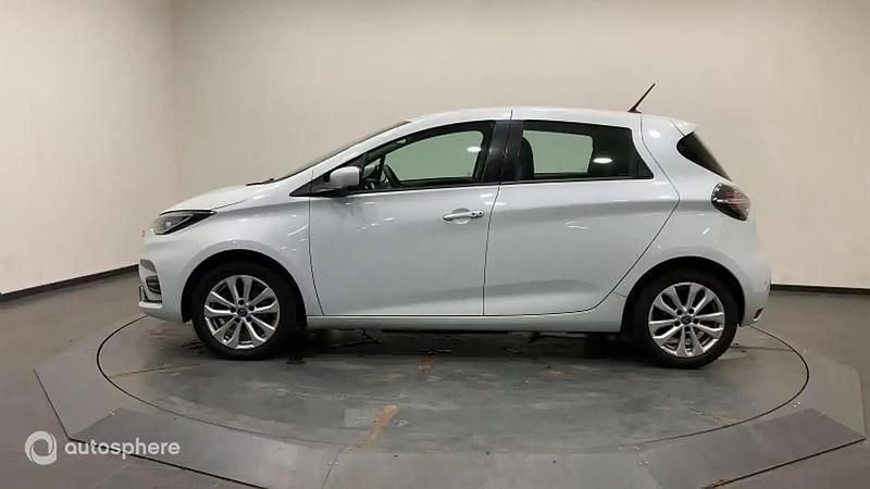 Blanc quartz Utilisé 2020 Renault Zoe Zen Citadine | 7 999 € (Super prix) - Image 1/4
