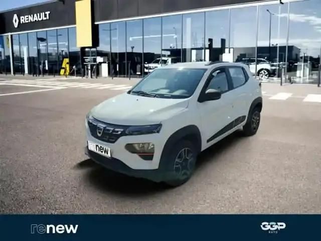 Blanc Occasion 2022 Dacia Spring Comfort Plus Citadine | 9 499 € (Prix juste) - Image 1/4