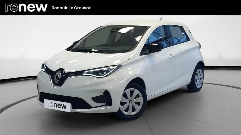 Blanc Utilisé 2021 Renault Zoe Business Citadine | 15 790 € (Prix assez cher) - Image 1/4