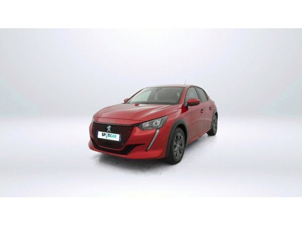 Rouge Utilisé 2021 Peugeot e-208 Business-Line Citadine | 14 489 € (Prix juste) - Image 1/4