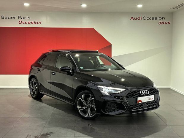 Gris Utilisé 2023 Audi A3 e-tron S-Line Citadine | 46 660 € - Image 1/4