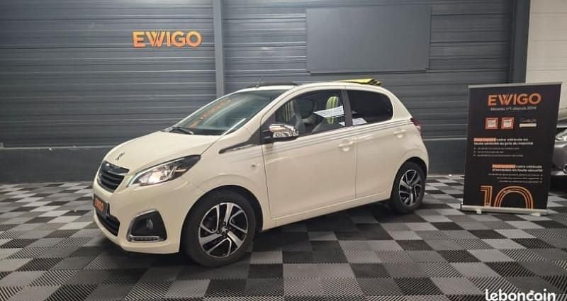 Blanc Occasion 2019 Peugeot 108 Top! Collection Citadine | 10 490 € (Prix assez cher) - Image 1/4
