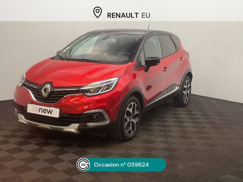 Rouge Utilisé 2019 Renault Captur Intens SUV | 13 490 € (Prix juste) - Image 1/4