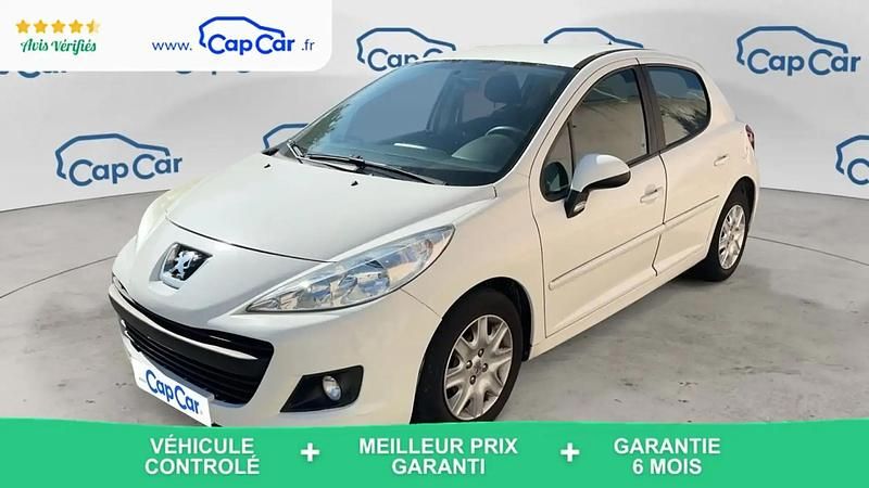 Blanc Utilisé 2012 Peugeot 207 Access Citadine | 4 490 € (Prix juste) - Image 1/4