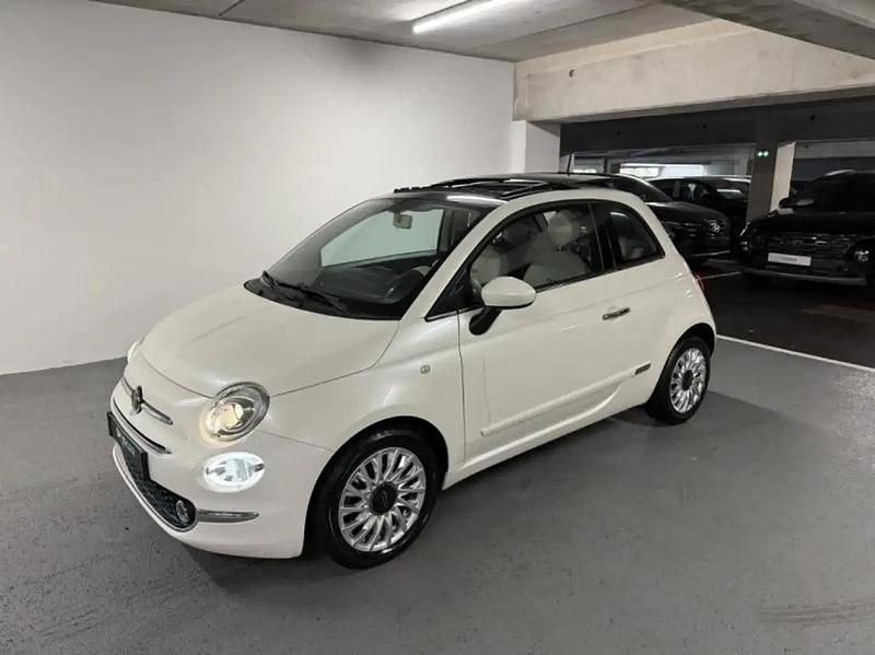 Blanc Utilisé 2019 Fiat 500 Lounge Berline | 11 490 € (Prix assez cher) - Image 1/4