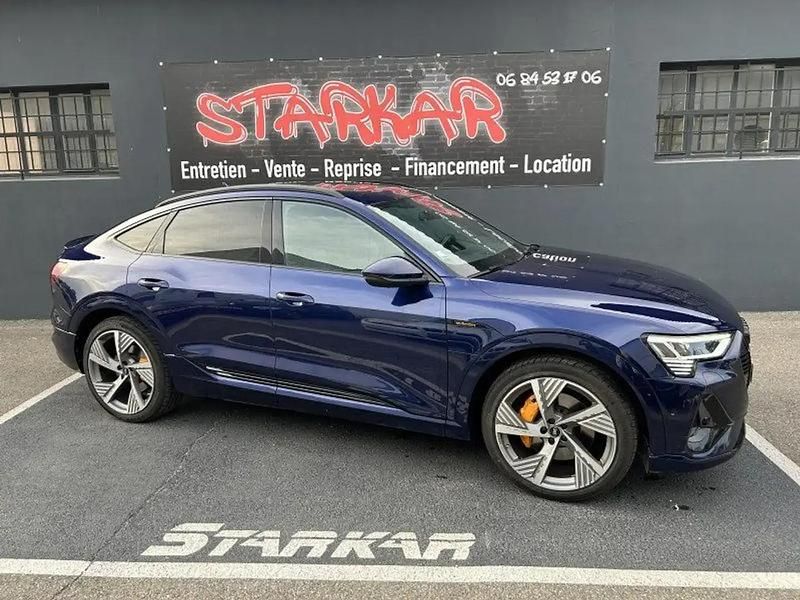 Bleu Utilisé 2023 Audi e-tron Sportback SUV | 44 990 € (Prix juste) - Image 1/4