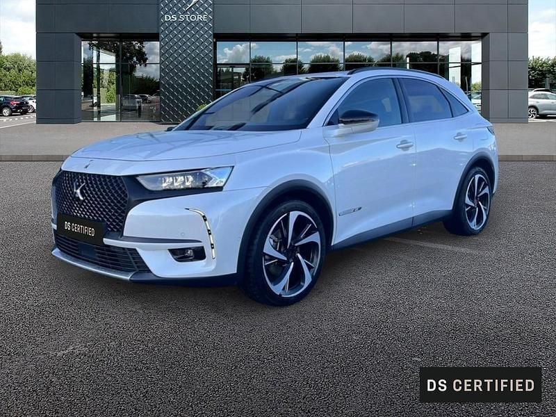 Blanc Utilisé 2022 DS Automobiles DS7 Crossback Performance Line Plus SUV | 25 990 € (Super prix) - Image 1/4