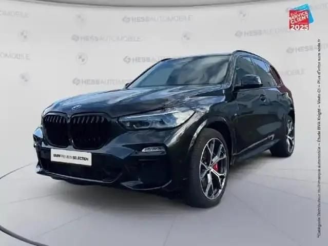 Saphirschwarz métallisé Occasion 2021 BMW X5 M Sport SUV | 61 999 € (Bon prix) - Image 1/4