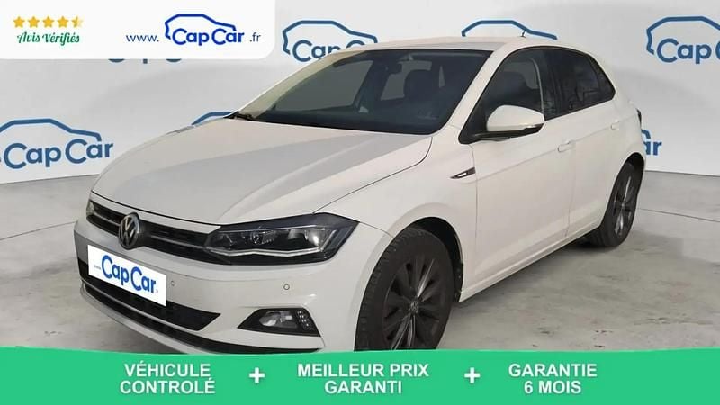 Blanc Occasion 2019 VW Polo Citadine | 13 990 € (Bon prix) - Image 1/4