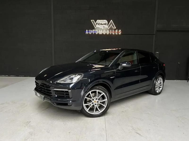 Bleu Utilisé 2020 Porsche Cayenne SUV | 61 990 € (Bon prix) - Image 1/4