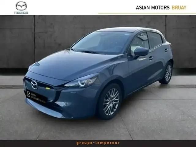 Polymetal gray métallisé Occasion 2023 Mazda 2 Exclusive-Line Berline | 17 690 € (Prix juste) - Image 1/4