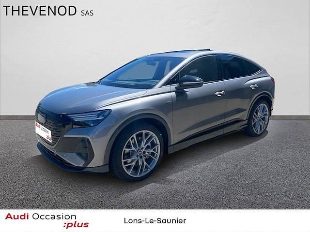 Gris typhon métallisé Utilisé 2024 Audi Q4 Sportback e-tron Design SUV | 57 900 € - Image 1/4