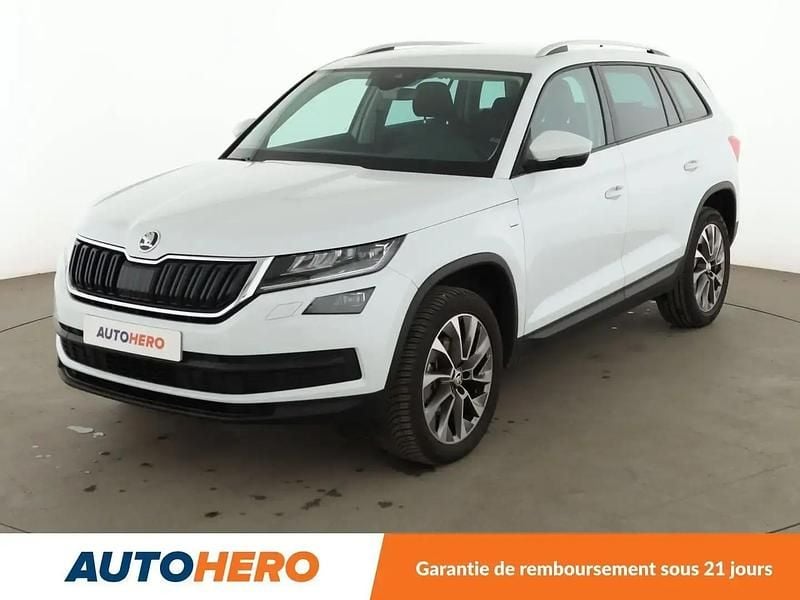 Blanc Occasion 2021 Skoda Kodiaq Clever SUV | 27 990 € (Super prix) - Image 1/2