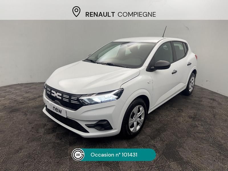 Blanc Occasion 2024 Dacia Sandero Essentiel Citadine | 13 990 € (Bon prix) - Image 1/4