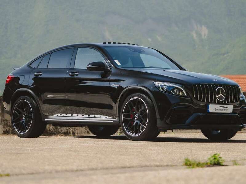 Occasion Mercedes GLC63 AMG AMG 510 ch (375 kW) 2018 Noir Coupé