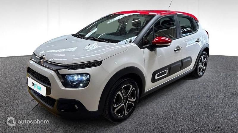 Blanc Occasion 2023 Citroën C3 PureTech Citadine | 12 320 € (Prix juste) - Image 1/4