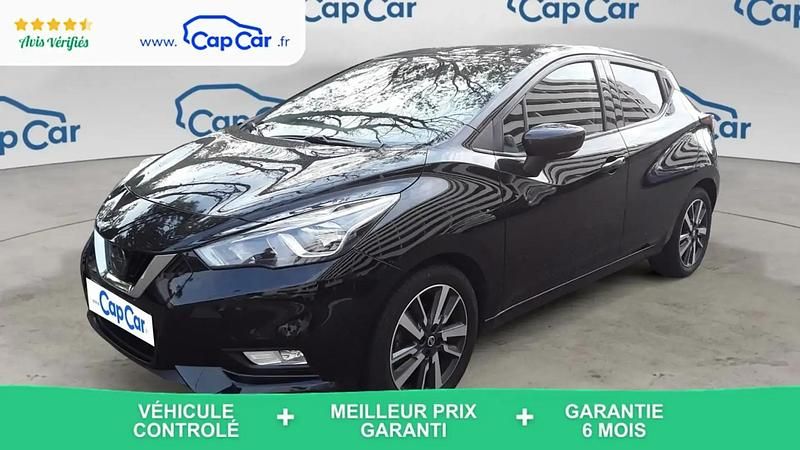Noir Utilisé 2018 Nissan Micra N-Connecta Citadine | 10 690 € (Prix juste) - Image 1/4