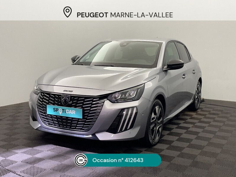Gris Nouvelle 2025 Peugeot 208 Allure Citadine | 20 980 € (Prix juste) - Image 1/4