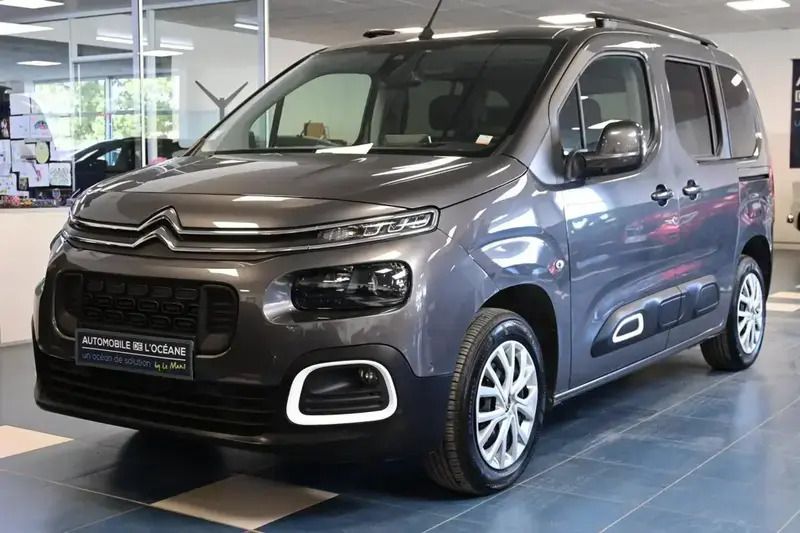 Gris Utilisé 2021 Citroën Berlingo Shine Monospace | 19 459 € (Prix juste) - Image 1/4