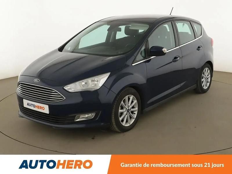 Bleu Occasion 2017 Ford C-MAX Titanium Monospace | 9 990 € (Prix juste) - Image 1/2