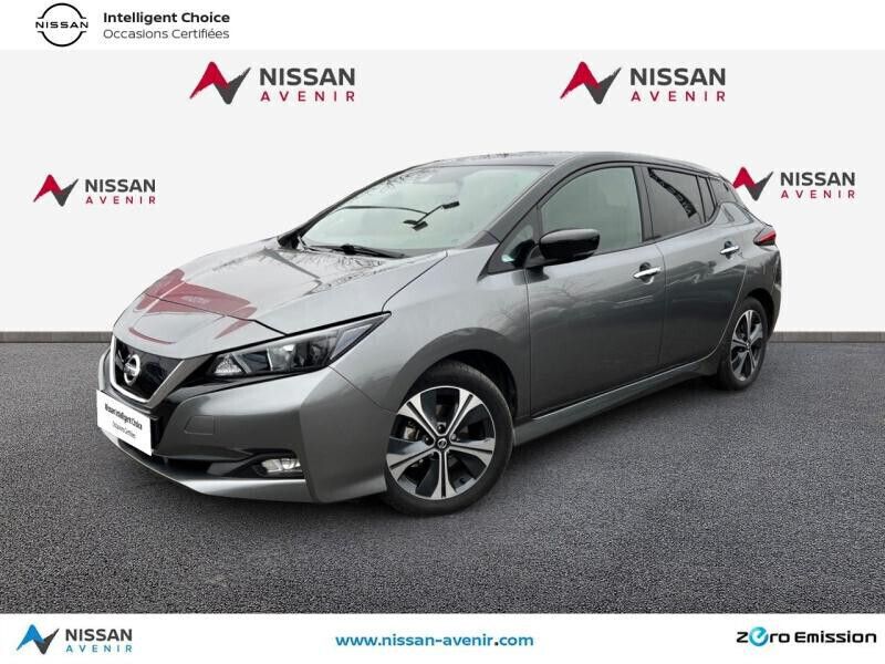 Noir Utilisé 2021 Nissan Leaf Citadine | 12 990 € (Bon prix) - Image 1/4