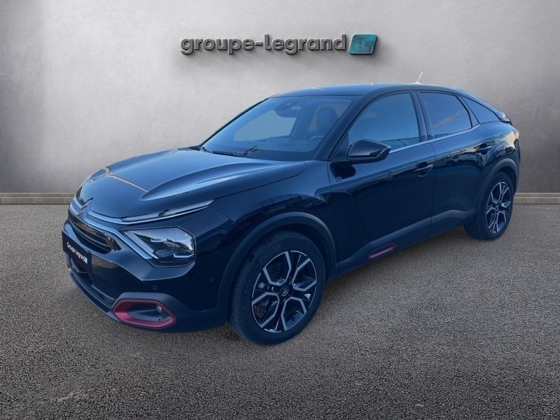 Noir Utilisé 2022 Citroën e-C4 Shine Berline | 20 980 € (Prix juste) - Image 1/3