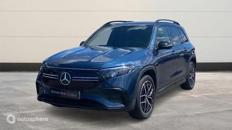 Bleu Utilisé 2022 Mercedes EQB350 AMG line SUV | 39 490 € (Bon prix) - Image 1/4