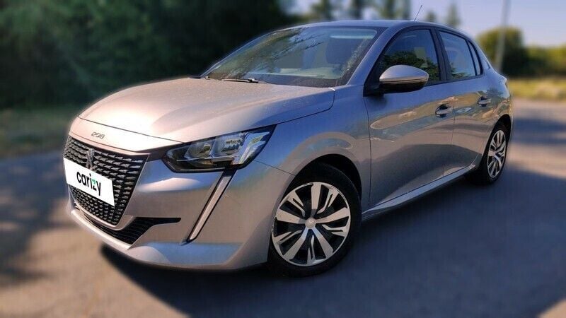 Gris Utilisé 2020 Peugeot 208 Active Citadine | 9 390 € (Prix juste) - Image 1/4