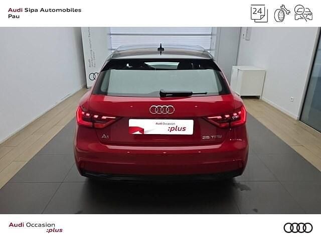 Occasion Audi A1 Sportback Design 95 ch (69 kW) 2025 Rouge progressif métallisé noir mythe métallisé Citadine