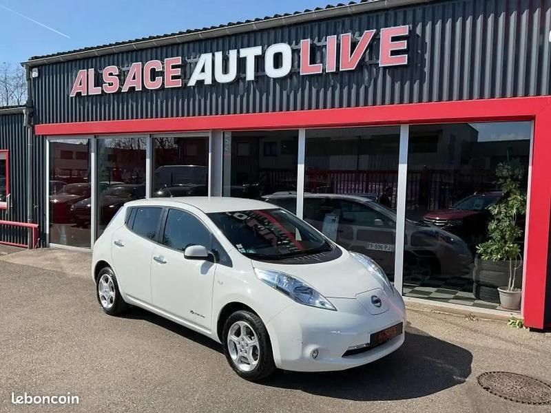 Blanc Occasion 2015 Nissan Leaf Acenta Citadine | 5 990 € (Prix juste) - Image 1/4