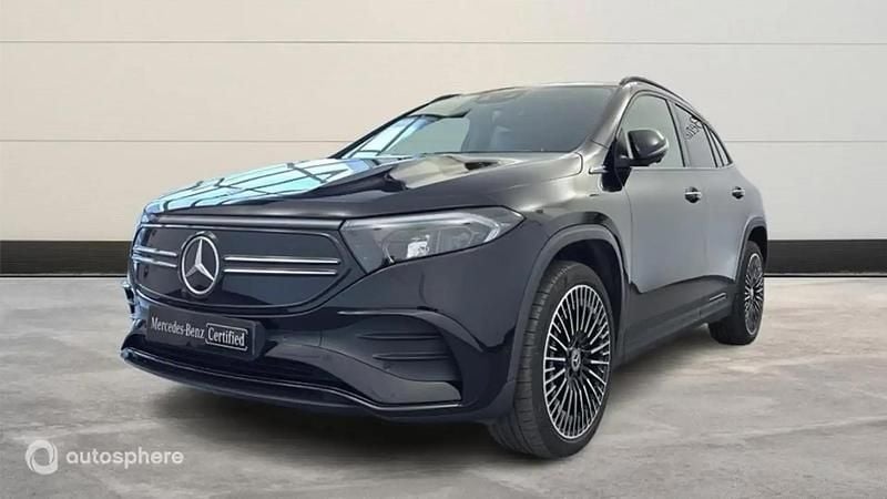 Noir Utilisé 2022 Mercedes EQA250 AMG line SUV | 34 799 € (Prix juste) - Image 1/4