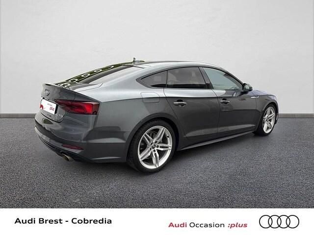 Occasion Audi A5 Sportback S-Line 190 ch (139 kW) 2019 Gris daytona nacré Citadine