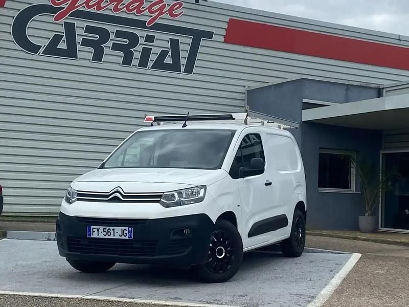 Blanc Utilisé 2021 Citroën Berlingo Monospace | 15 200 € (Super prix) - Image 1/4