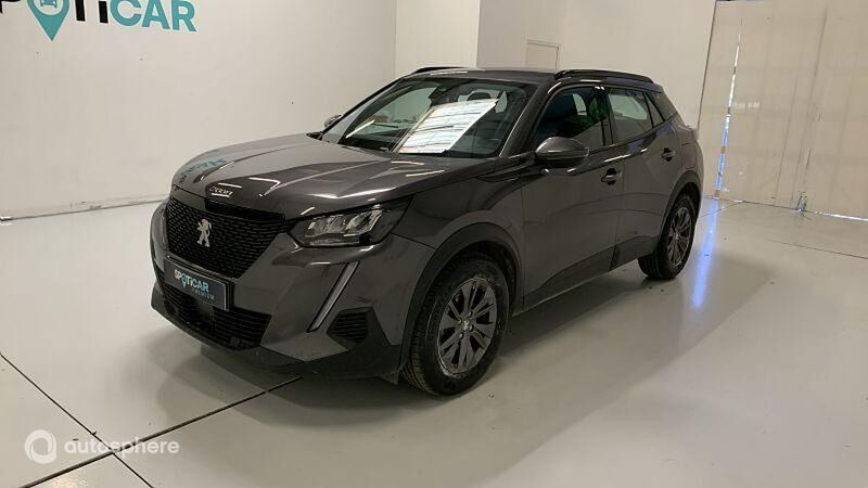 Gris Utilisé 2020 Peugeot 2008 Active SUV | 12 499 € (Prix juste) - Image 1/4